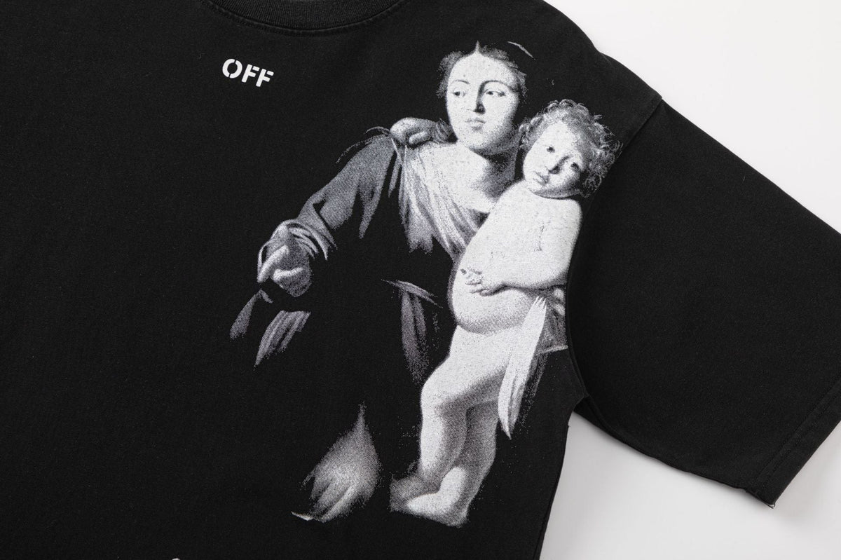OFF WHITE Blurred Mary Skater T-Shirt