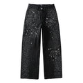 Purple Brand Crystal Diamond Jeans #9125