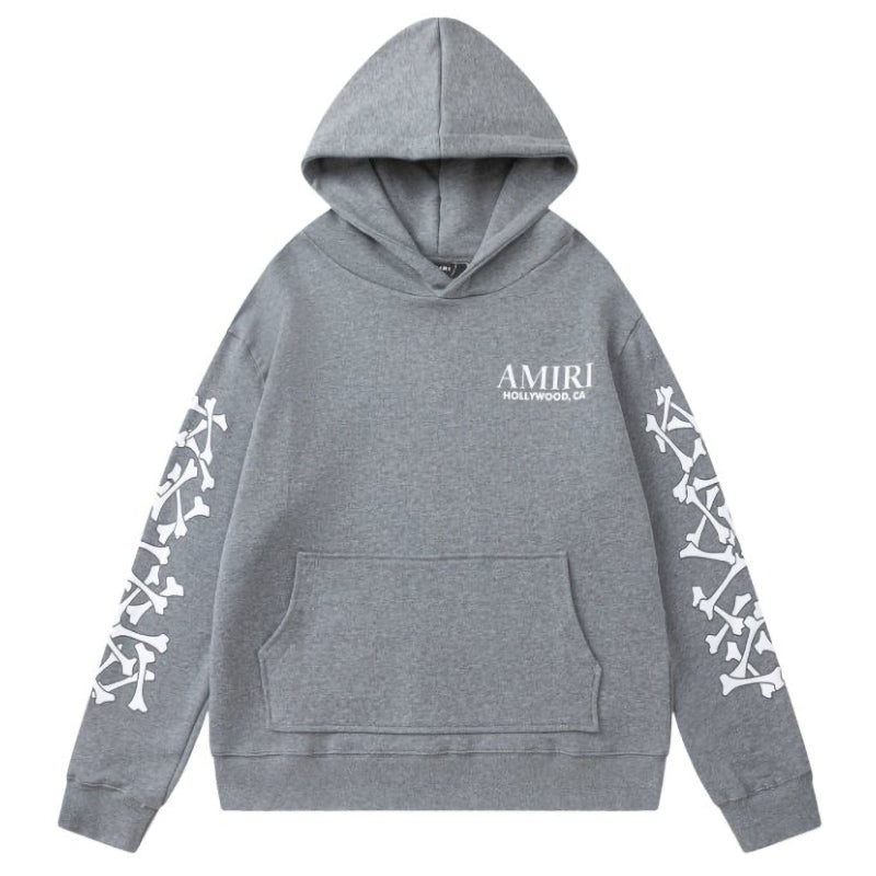 AMlRl Stacked Bones Hoodies