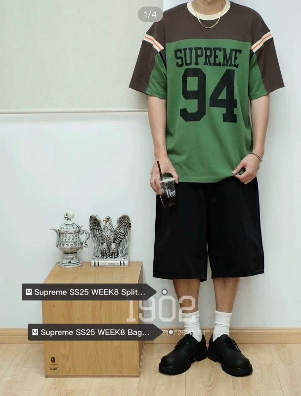 Supreme Split S/S Football Top