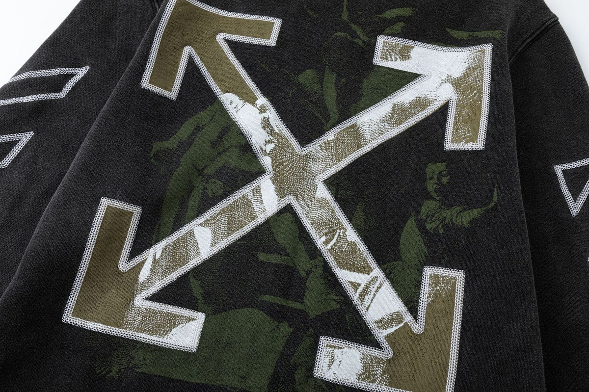 Off-White Arrow-Print Hoodie