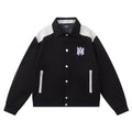 AMlRl Varsity Logo-Embroidered Jacket