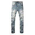 Purple Brand Crystal Diamond Jeans #9136-5