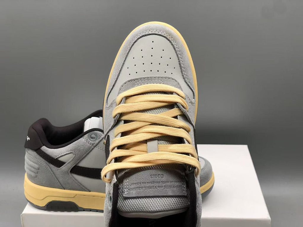 OFF-WHITE Out Of Office OOO Light Grey Black