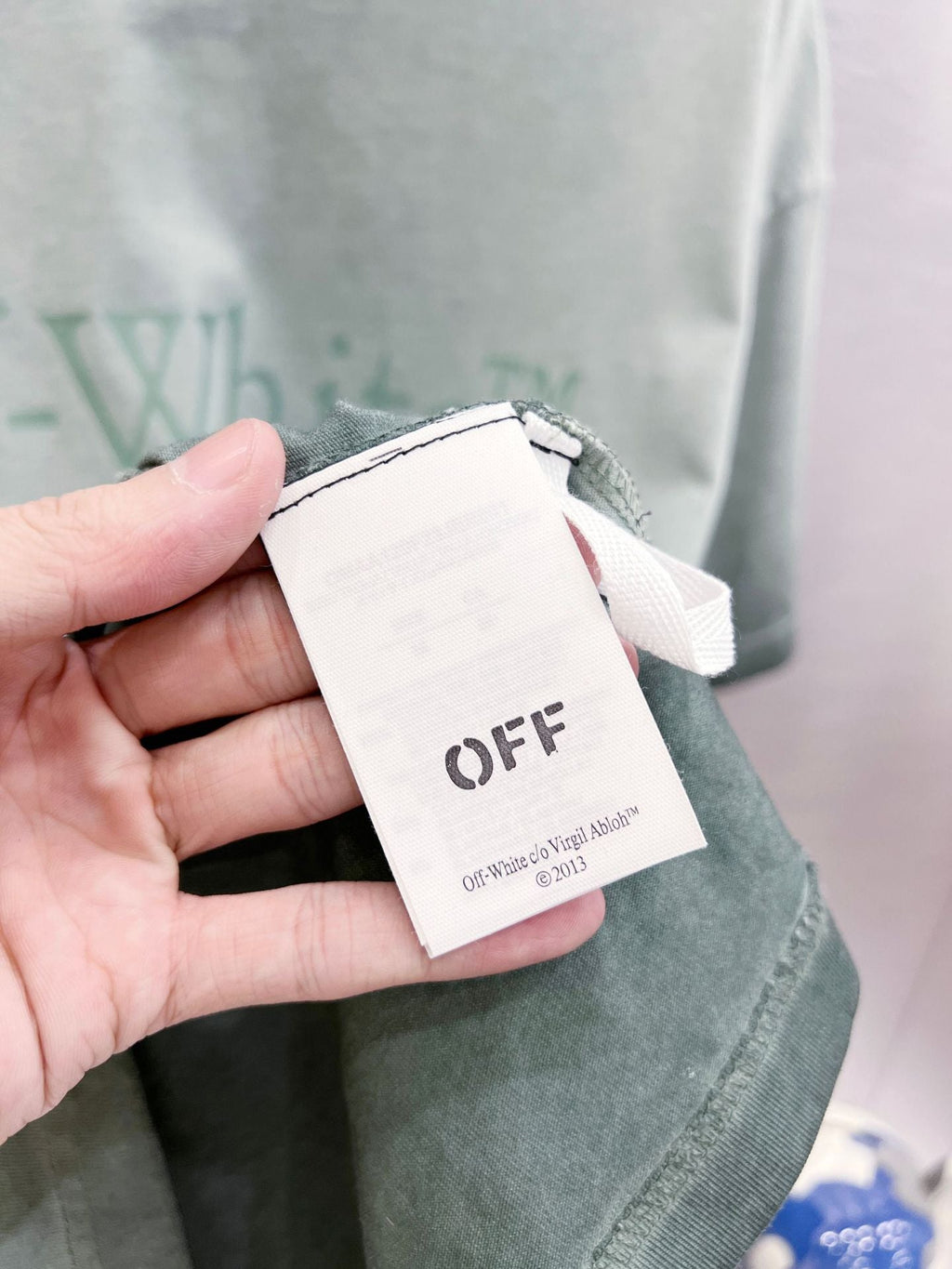 OFF-WHITE Laundry Skate Logo Tee