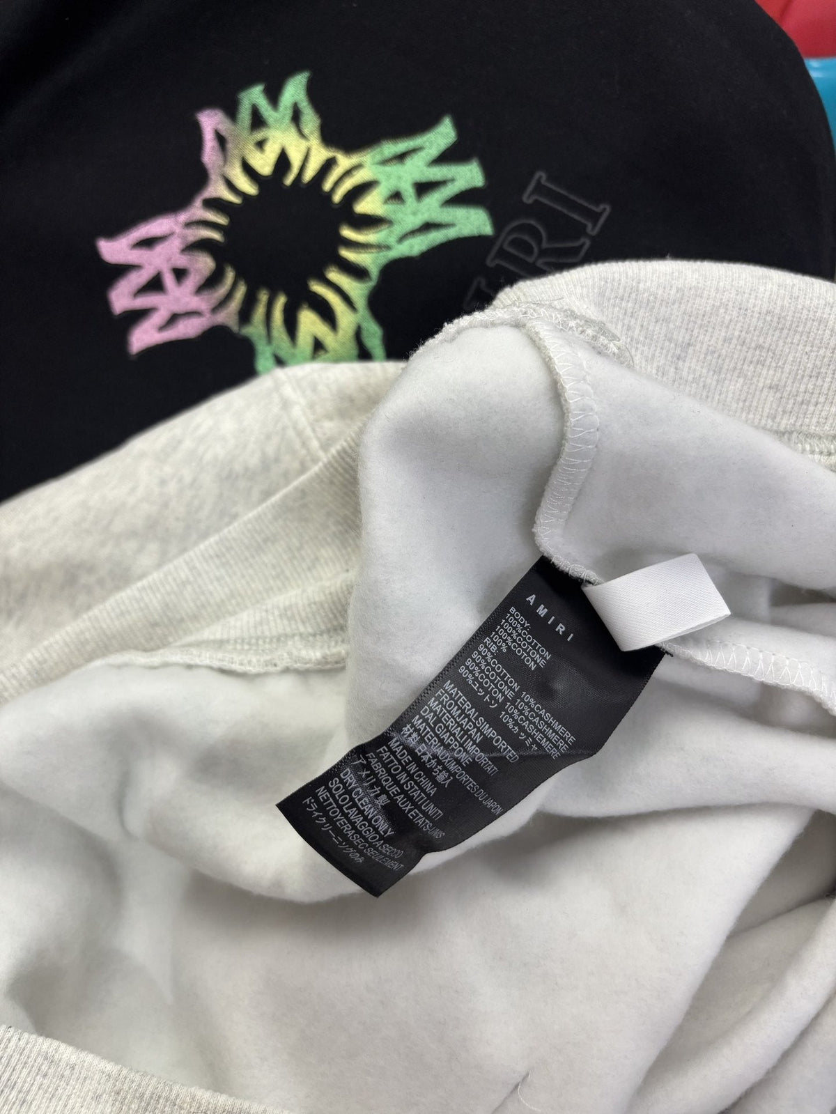 AMIRI MA Quad Flames Sweatshorts