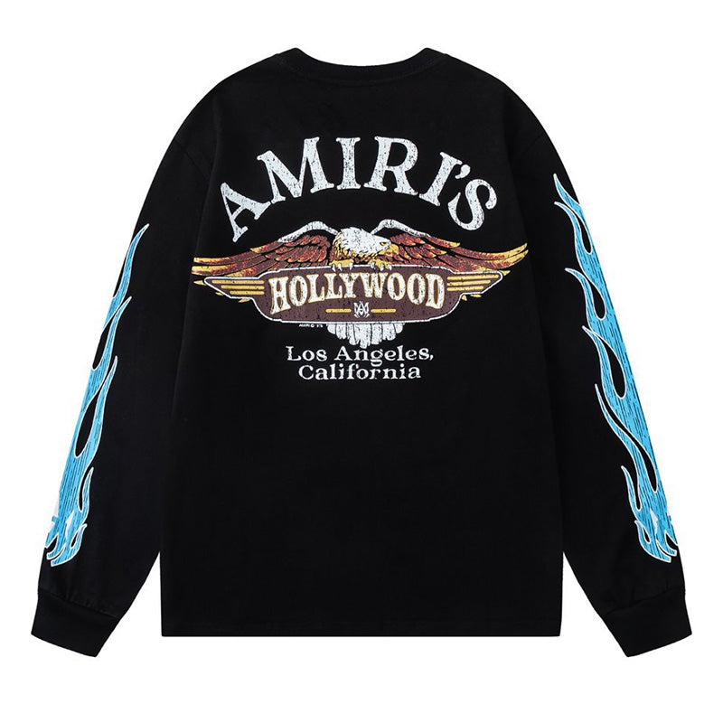 AMIRI Eagle Flames Tee