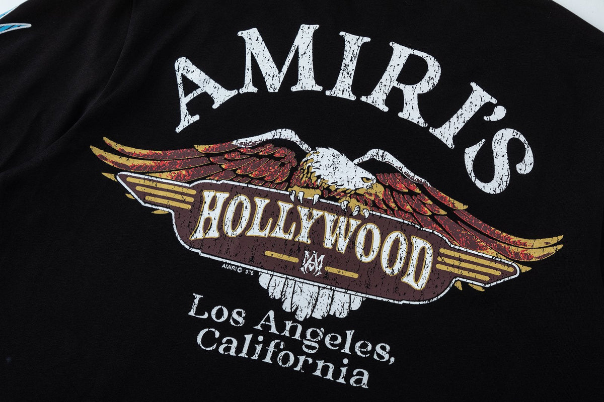 AMIRI Eagle Flames Tee
