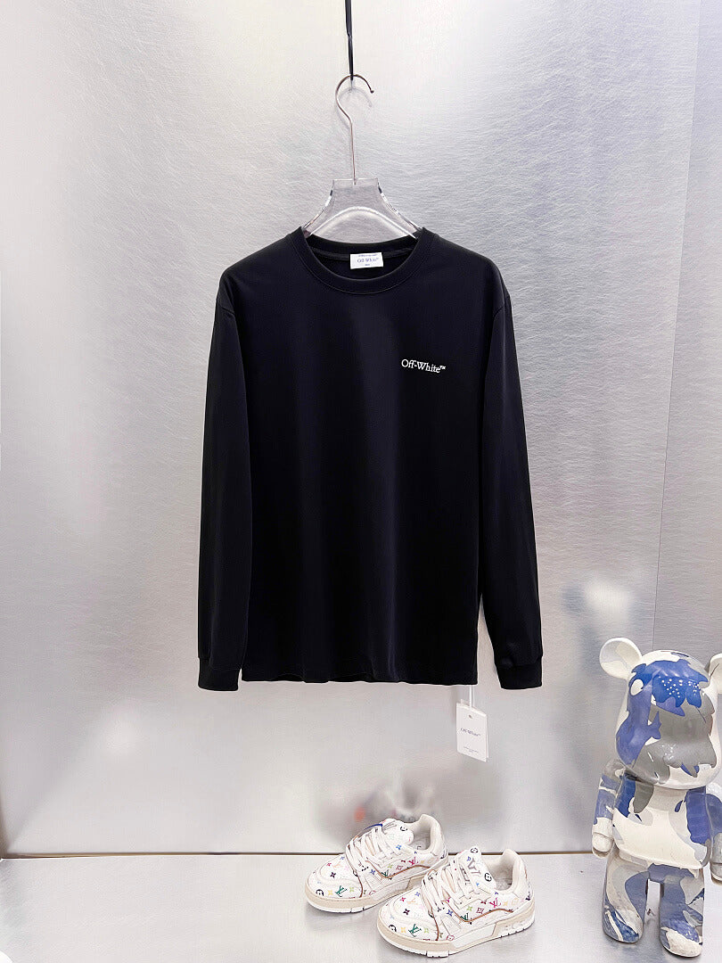 OFF-WHITE Caravaggio Painted Print Long-Sleeve T-Shirt