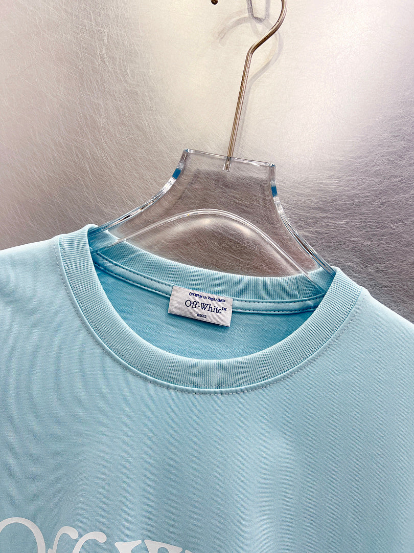 OFF-WHITE Logo Print  Long-Sleeve T-Shirt