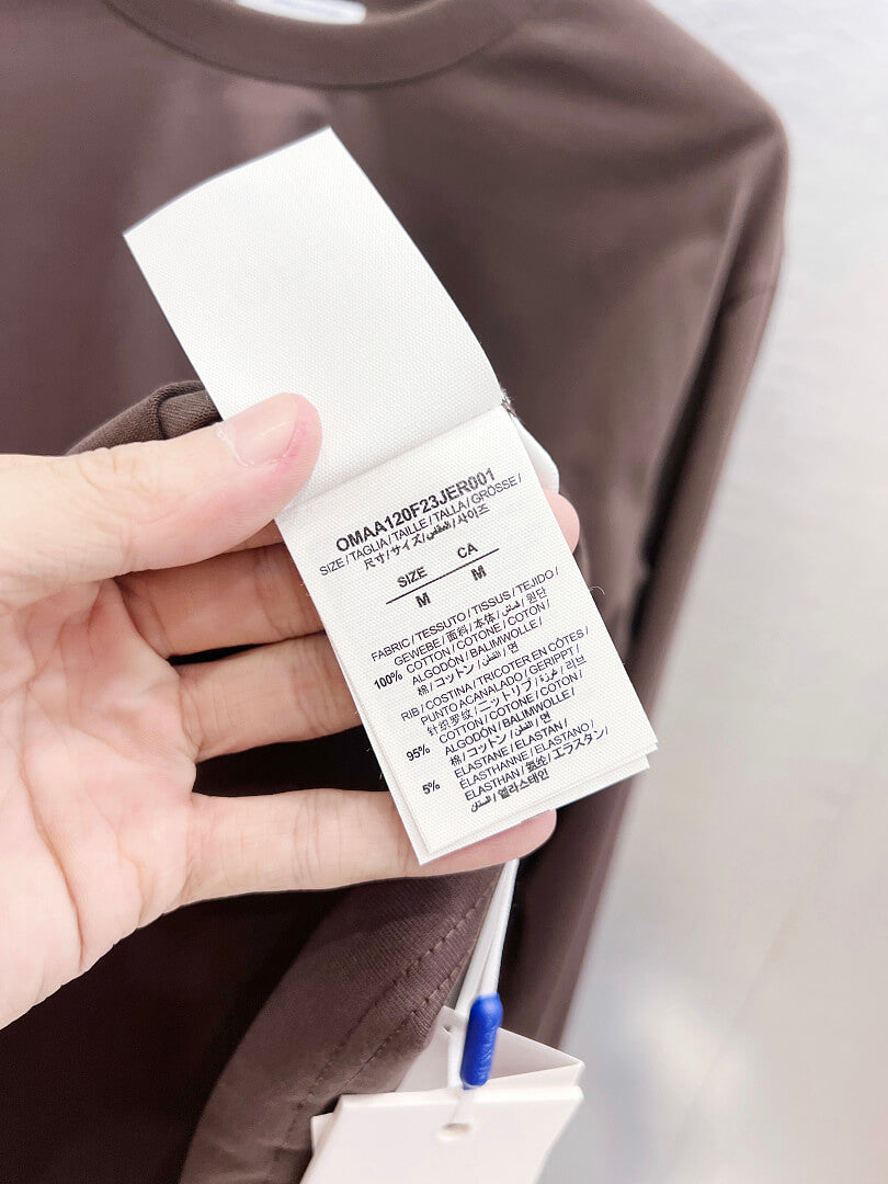 OFF-WHITE Logo Print Long-Sleeve T-Shirt