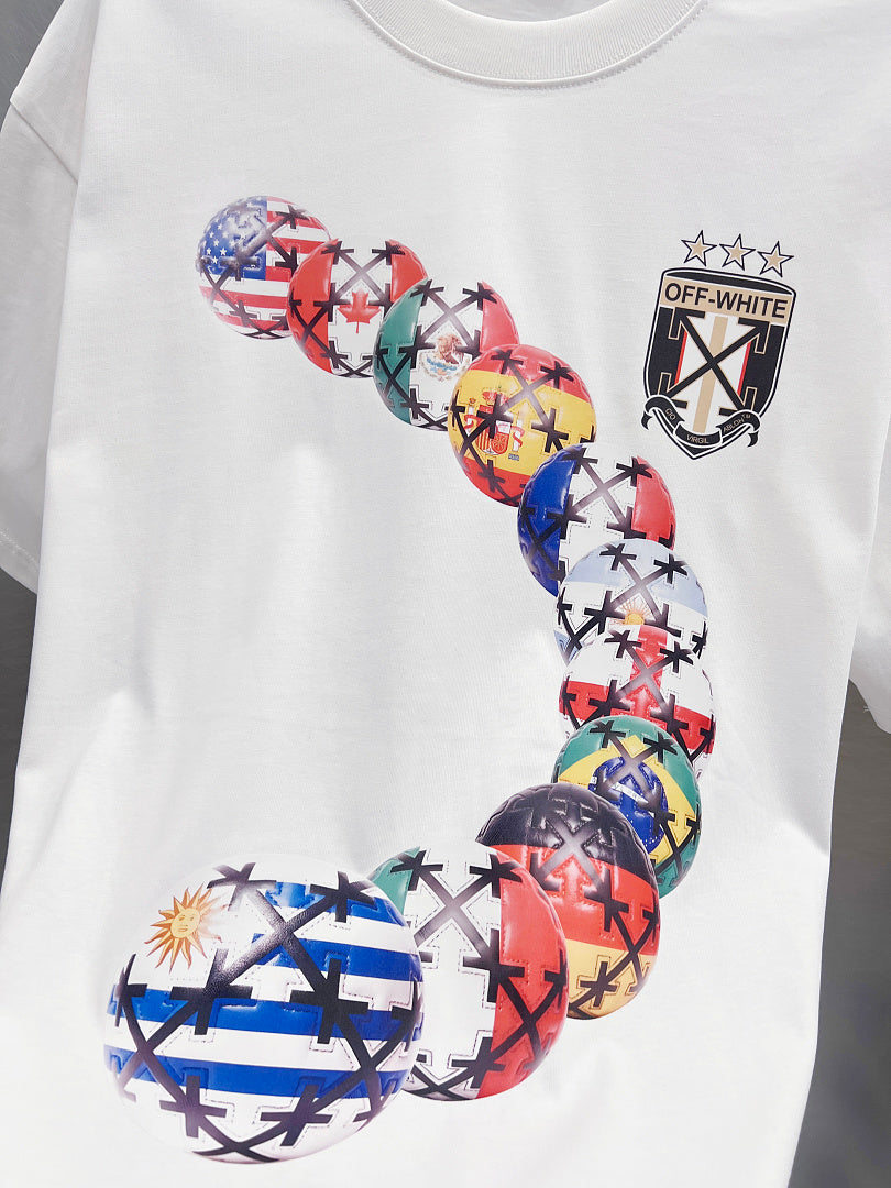 OFF-WHITE Logo Print T-Shirt #9621