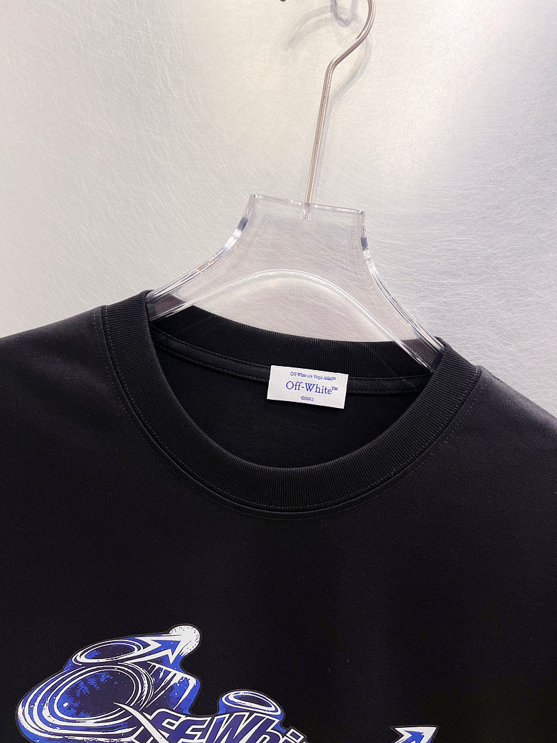 OFF-WHITE Logo Print T-Shirt #9625)