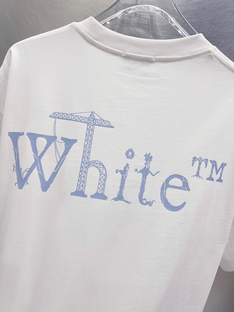 OFF-WHITE Logo Print T-Shirt #9656